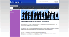 Desktop Screenshot of bi-net.ch